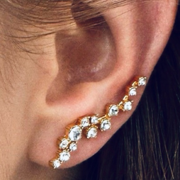 NWT BAUBLEBAR FARAH EAR CRAWLERS✨👂💎 ✨, OS, BNWTIB - Picture 1 of 7